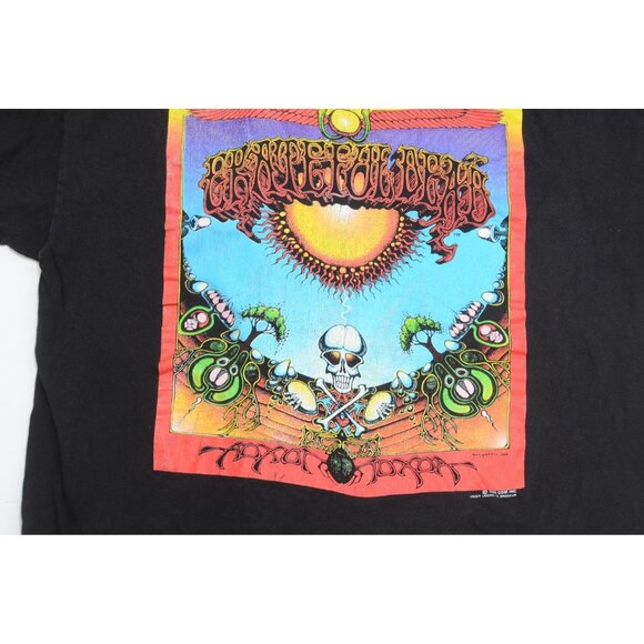 Vintage1990 Grateful Dead AOXOMOXOA Rick Griffin T Shirt Sz XL Brockum Rock Tee - Picture 2 of 12